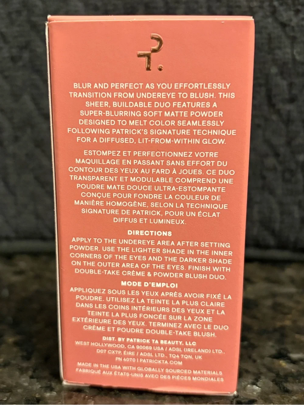 Patrick Ta Beauty Transition Blurring Blush Duo - Shade: Shy at First (New)